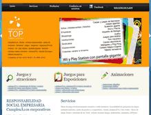 Tablet Screenshot of organizacion-top.com.ar
